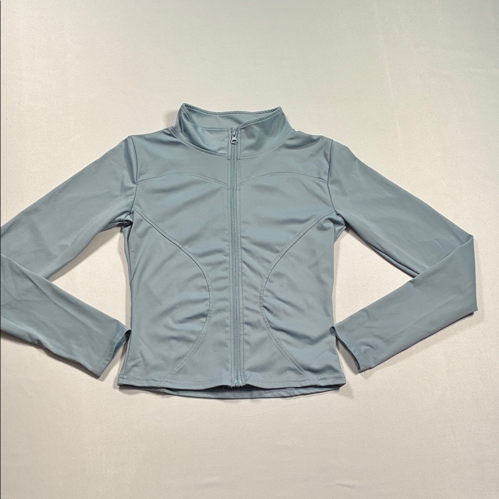 Dazy Teen Girl Size Small Light Blue Jacket With Thumbholes